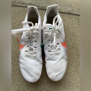 Mens 9.5 Nike track running spikes
